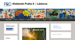 Desktop Screenshot of klokanek-laskova.cz